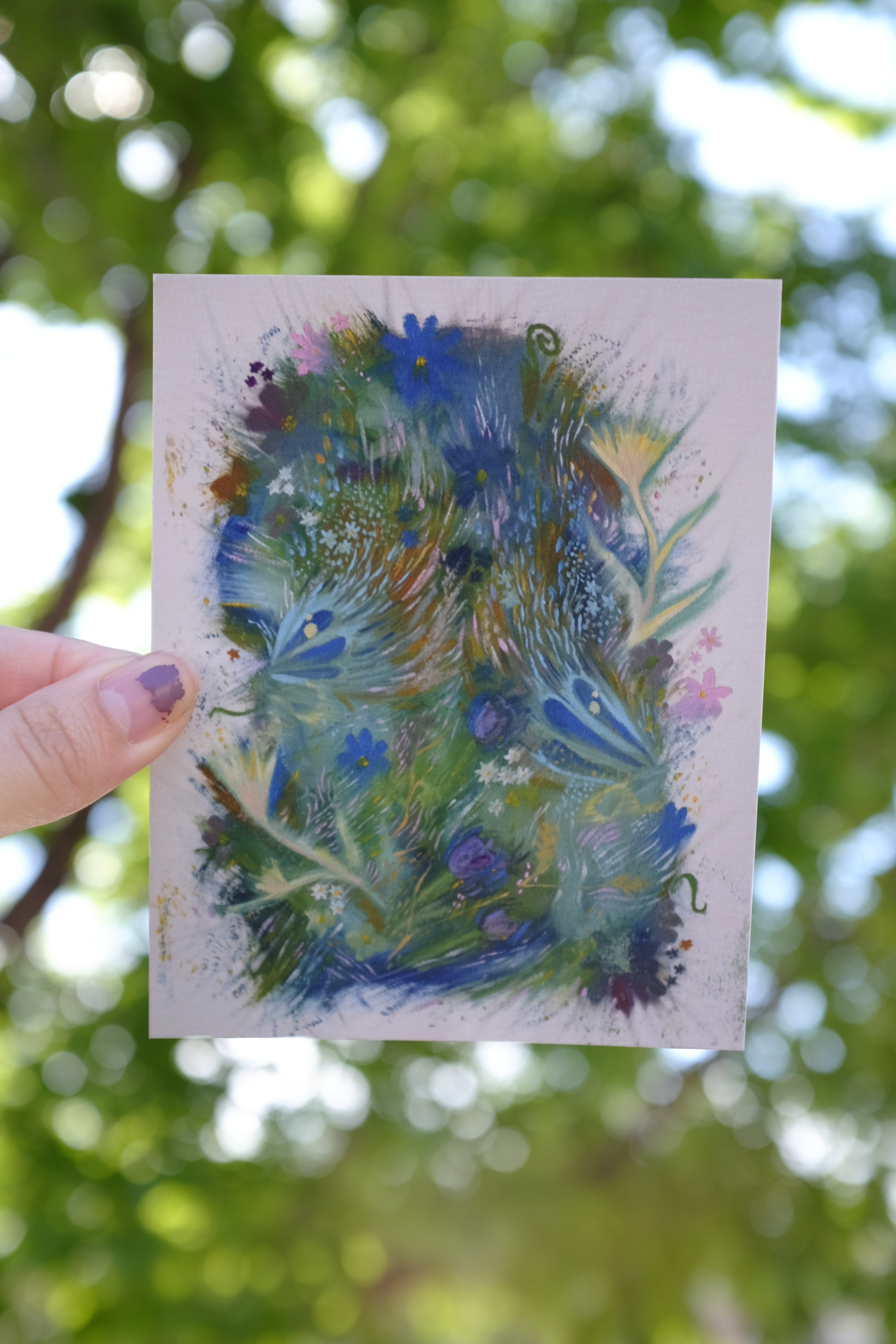 “Feeling Blue” Print